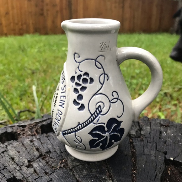 Vintage German Ceramic Wine Decanter - Picture 3 of 7